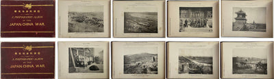 Sino-Japanese War Photographic Album (Naval Volume) - Kazumasa Ogawa, 1895-96 Meiji Collotype Folio